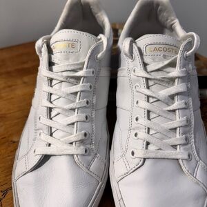 Lacoste Men's Classic Fairlead White Sneaker Trainers size 10